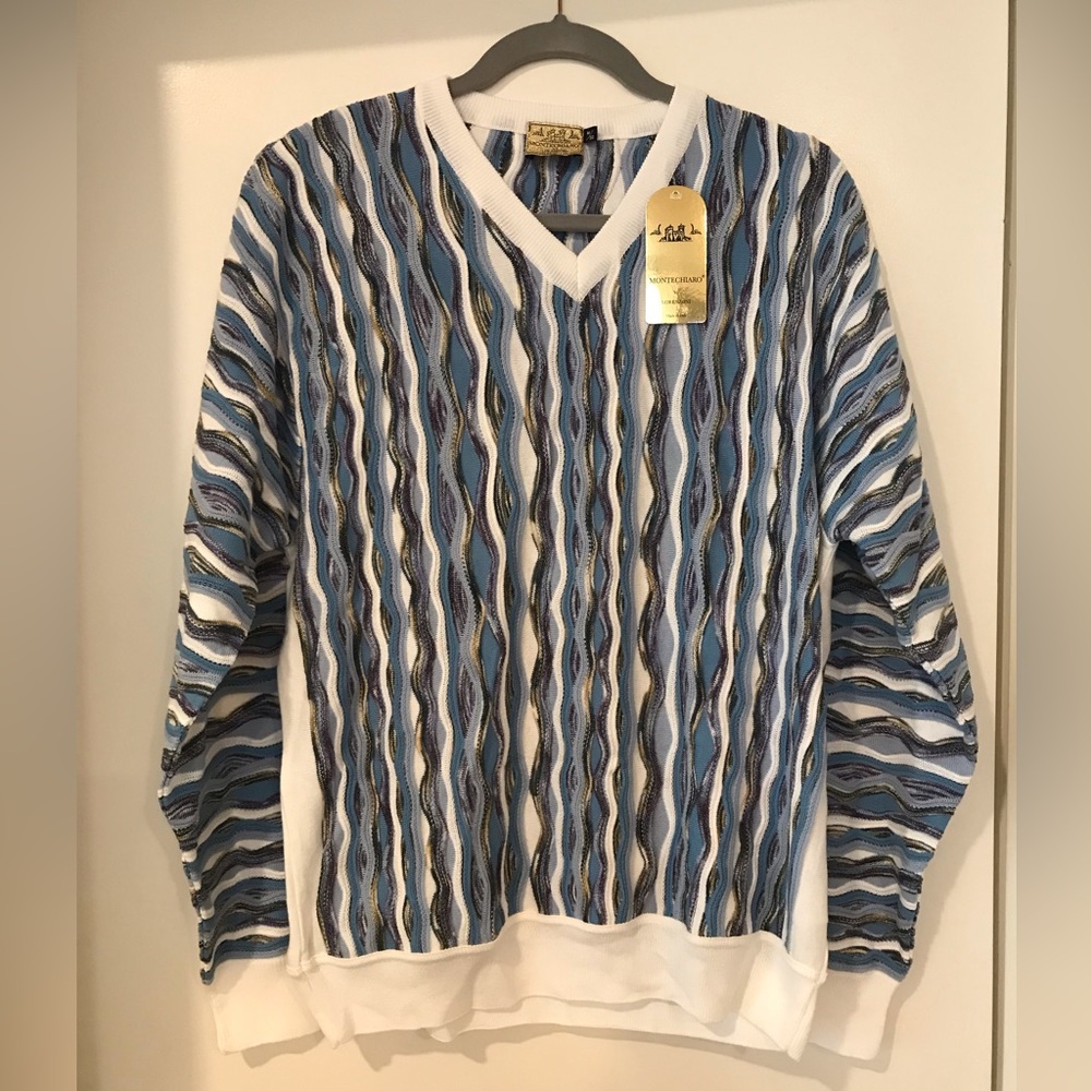 NWT Montechiaro by Lorenzoni Men’s Sweater Size M